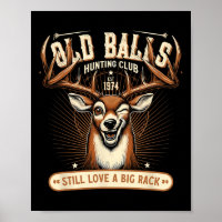 Funny Deer Hunting Birthday Pun For Men's 50th Bir