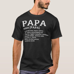 Funny Definition Papa T-Shirt