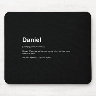 Funny Definition Quote For The Name Daniel _ Mouse Pad