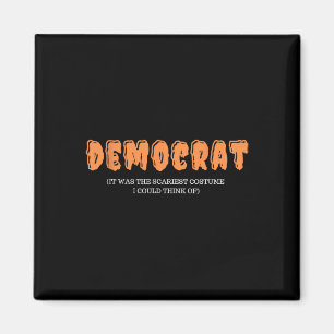 Funny Democrat Republican Halloween Costume  Magnet