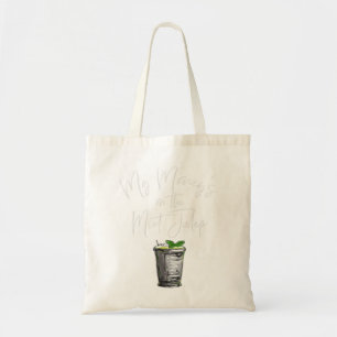 Funny Derby Day and mint juleps, Kentucky horse ra Tote Bag