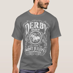 Funny Derby Day and mint juleps Kentucky horse rac T-Shirt