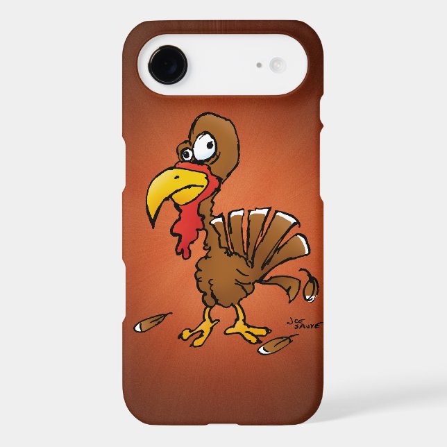 Funny Derp Turkey Cartoon (Back)