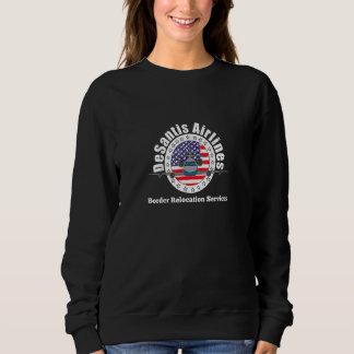 Funny DeSantis Airlines Border Relocation Services Sweatshirt