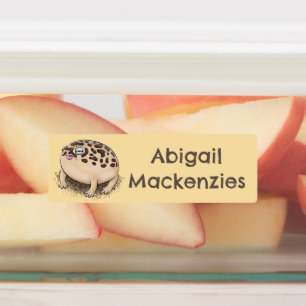 Funny desert rain frog cartoon personalized