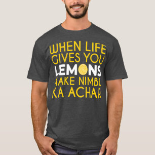 Funny Desi Shirts Gifts Nimbu Ka Achar