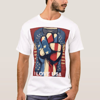 funny  design for t shirt A fist in the shape 