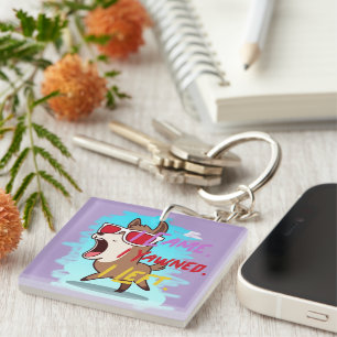 funny design keychain