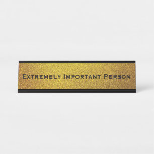 Funny Desk Nameplate