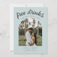 Funny Destination Wedding Photo Save the Date