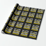 Funny Detective Forensic Science Crime Solver Wrapping Paper<br><div class="desc">Funny Detective Forensic Science Crime Solver.</div>