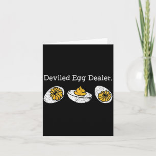 Funny Deviled Egg Er Thanksgiving  Card