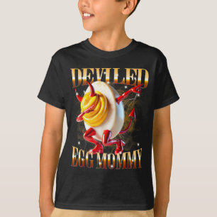 Funny Deviled Egg Food Humor Dab Meme Design T-Shirt