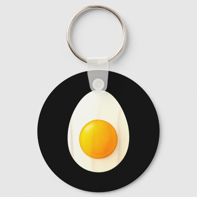 Funny deviled egg halloween costume group family keychain (Front)