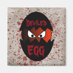 Funny Deviled Egg  Magnet