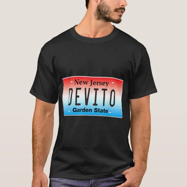 Funny Devito New Jersey Italian American Nj Cutlet T-Shirt (Front)