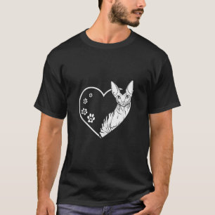 Funny Devon Rex Pixie Cat Design for Cat Lovers Ta T-Shirt