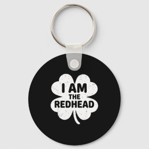 Funny dibs on the redhead am the redhead women men keychain