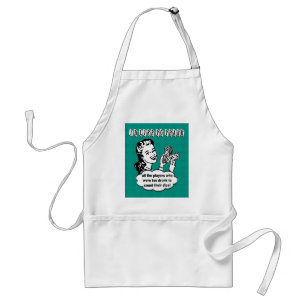 Funny Dice - I'd Like To Thank Standard Apron