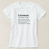 Funny Dictionary Definition Lineman