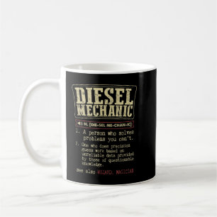 Funny Diesel Mechanic  For Men Bigger Tools Coffee Mug