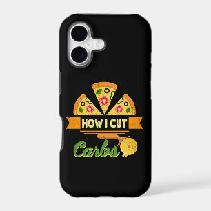 Funny Diet Humour - How I Cut Carbs - Pizza Novelt