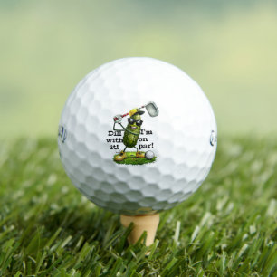 Funny Dill Meme Golf Balls - Gag Gift For Men