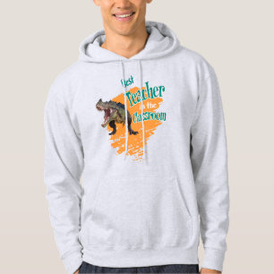 Funny Dinosaur Best Teacher in the Classroom Hoodie
