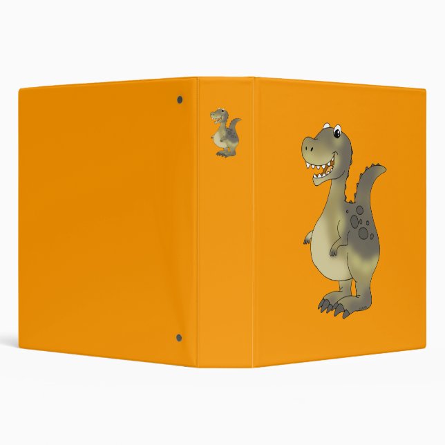 Funny dinosaur binder (Background)