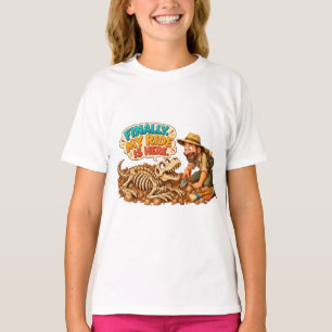 Funny Dinosaur Fossil Dig T-Shirt
