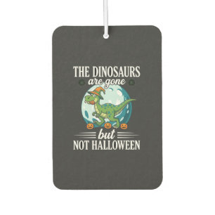 Funny Dinosaur Halloween Witch Graphic Air Freshener