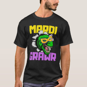 Funny Dinosaur Mardi Gras Costume Essential T-Shirt