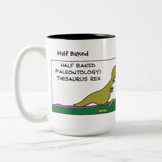 Funny Dinosaur Mug (Left)