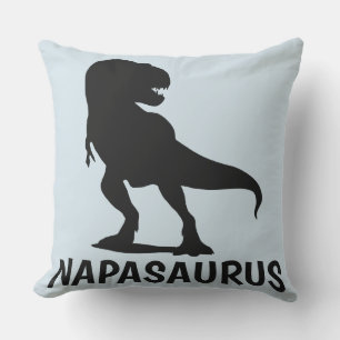 Funny Dinosaur Pillows, NAPASAURUS Outdoor Pillow