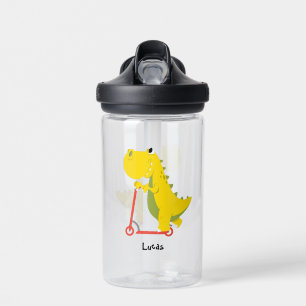 Funny dinosaur Scooter Toy Back To School boy kids Water Bottle