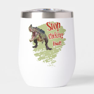 Funny Dinosaur Stop Clicking