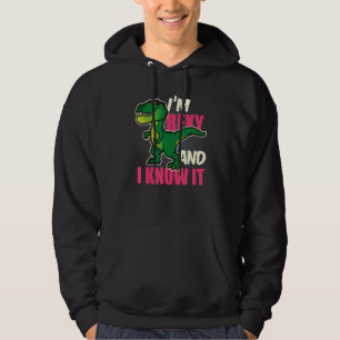 Funny Dinosaur T Rex For Children Youth And Adult Hoodie