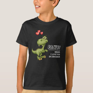 Funny Dinosaur Valentine's Day Gift T-Shirts