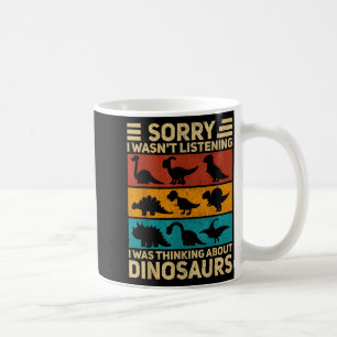 Funny Dinosaur Vintage Dinosaur Outfit Types Of Di Coffee Mug