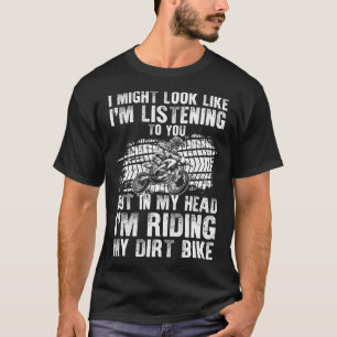 Funny Dirt Bike Art For Men Women Dirtbike Motorcy T-Shirt