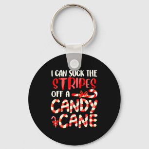 Funny Dirty Candy Cane Christmas Hilarious Santa H Keychain