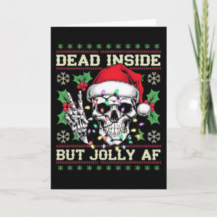 Funny Dirty Christmas Ugly Sweater  Card