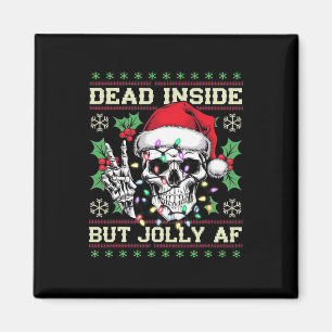 Funny Dirty Christmas Ugly Sweater  Magnet