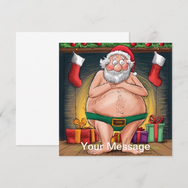 Funny Dirty Santa Christmas Collection (Front/Back)