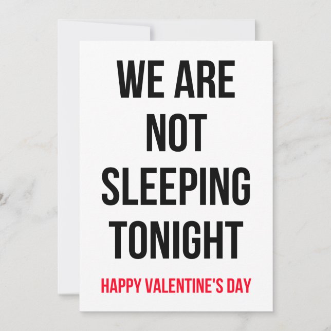 Funny Dirty Valentine's Day card (Front)