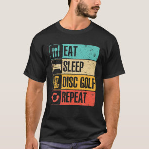 Funny Disc Golf Art For Men Women Golf Player Disc T-Shirt