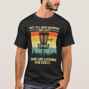 Funny Disc Golf Art For Men Women Kids Disc Golfer T-Shirt