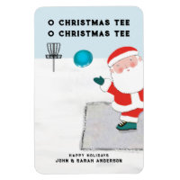 Funny Disc Golf Christmas Card