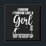 Funny Disc Golf Design For Girl Women Disc Golf Lo Magnet<br><div class="desc">Funny Disc Golf Design For Girl Women Disc Golf Lover 1</div>