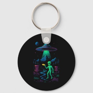 Funny Disc Golf Design For Men Women Disc Golf Ali Keychain